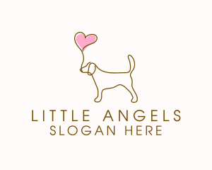 Dog Love Veterinary logo design