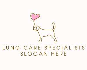 Dog Love Veterinary logo design