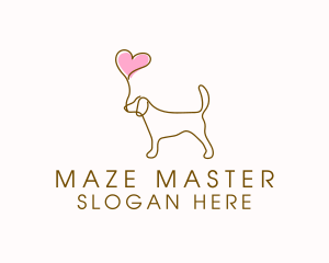 Dog Love Veterinary logo design