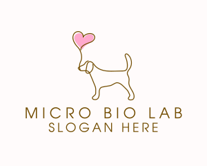 Dog Love Veterinary logo design