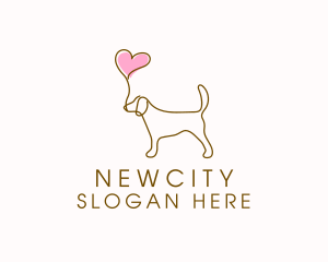 Dog Love Veterinary logo design