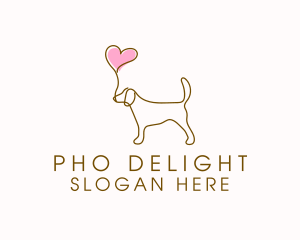 Dog Love Veterinary logo design