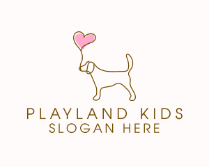 Dog Love Veterinary logo design