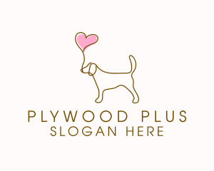 Dog Love Veterinary logo design