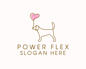 Dog Love Veterinary logo design