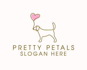 Dog Love Veterinary logo design