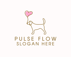 Dog Love Veterinary logo design