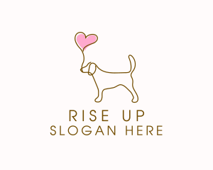 Dog Love Veterinary logo design