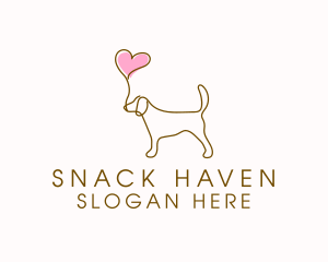 Dog Love Veterinary logo design