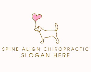 Dog Love Veterinary logo design