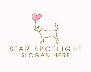 Dog Love Veterinary logo design