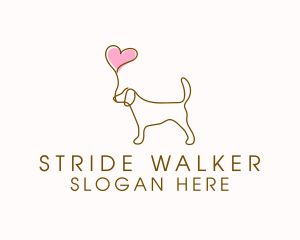 Dog Love Veterinary logo design