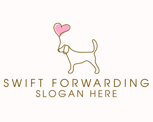 Dog Love Veterinary logo design