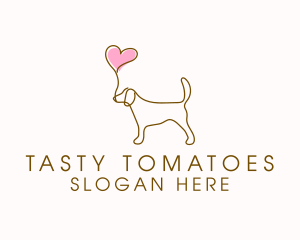 Dog Love Veterinary logo design