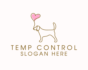 Dog Love Veterinary logo design