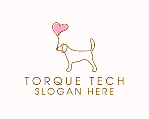 Dog Love Veterinary logo design