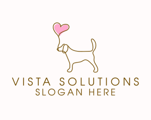 Dog Love Veterinary logo design