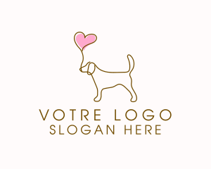 Care - Dog Love Veterinary logo design