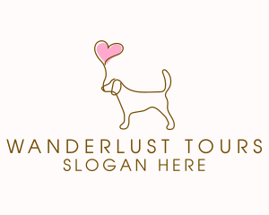 Dog Love Veterinary logo design