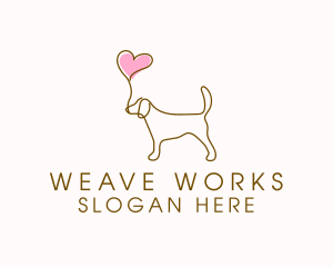 Dog Love Veterinary logo design