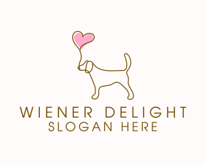 Dog Love Veterinary logo design