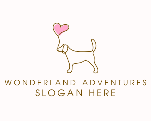 Dog Love Veterinary logo design