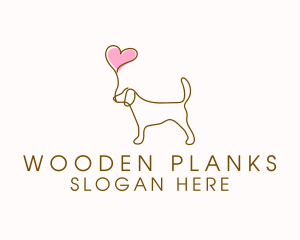 Dog Love Veterinary logo design