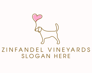 Dog Love Veterinary logo design