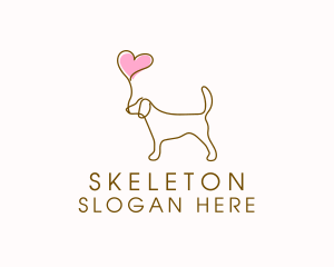 Dog Love Veterinary logo design