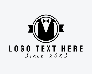 Style - Tuxedo Gentleman Tailor logo design
