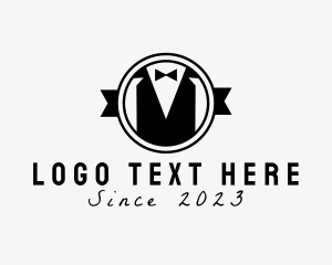 Gentleman - Tuxedo Gentleman Tailor logo design