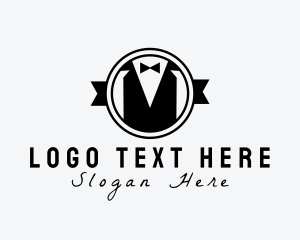 Tuxedo Gentleman Tailor  Logo