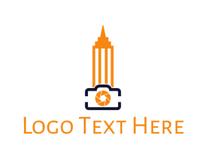 Orange Building - Empire State Photography logo design