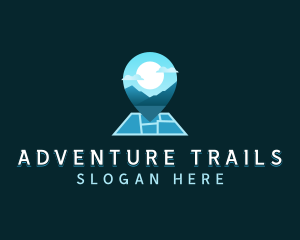 Mountain Travel Location logo design