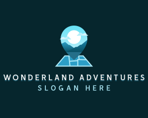 Mountain Travel Location logo design