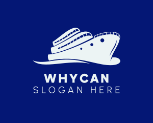 Vacation Cruise Ship Logo
