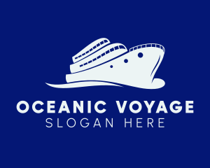 Cruise - Vacation Cruise Ship logo design