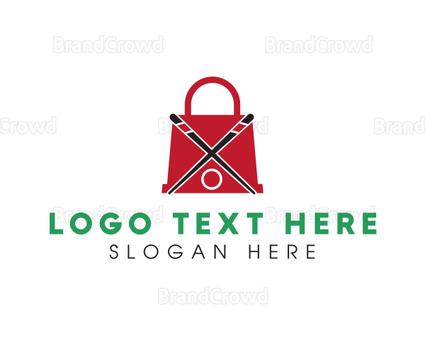 Billiards Shopping Bag Logo