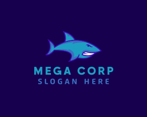 Angry Big Shark logo design