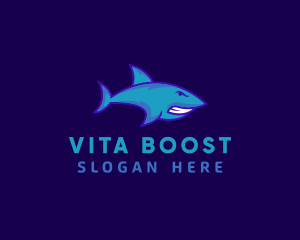 Avatar - Angry Big Shark logo design