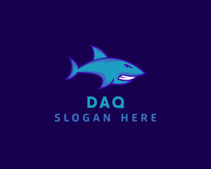 Player - Angry Big Shark logo design