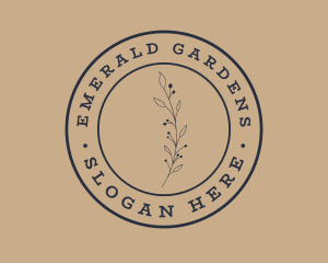 Nature Garden Florist logo design