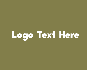 Simple Generic Wordmark Logo