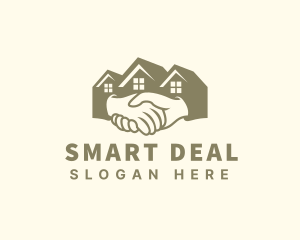 Deal - Real Estate Handshake Deal logo design