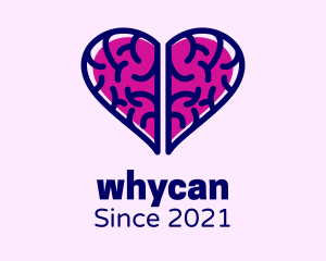 Support Group - Heart Brain Doodle logo design