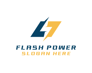 Electric Bolt Lightning  logo design