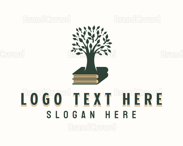 Book Tree Literature Logo