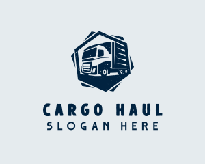 Truck Vehicle Transport logo design