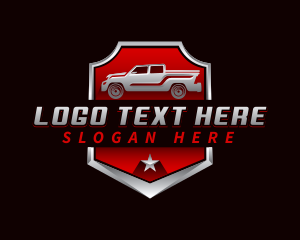 Truck - Automotive Truck Garage logo design