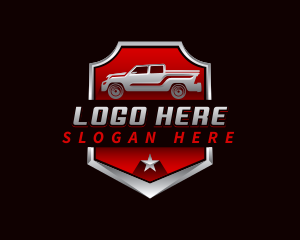  Automotive Truck Garage  logo design